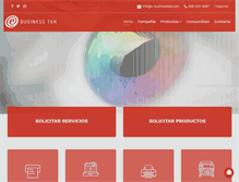 Tablet Screenshot of e-businesstek.com
